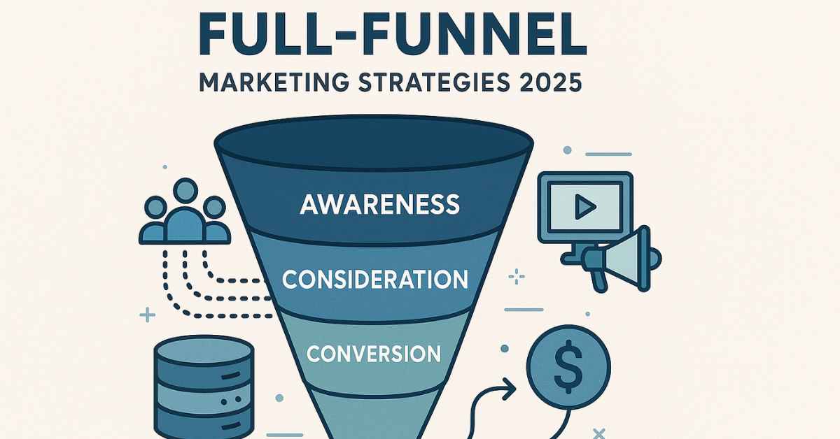 first-party data full-funnel marketing strategies 2025