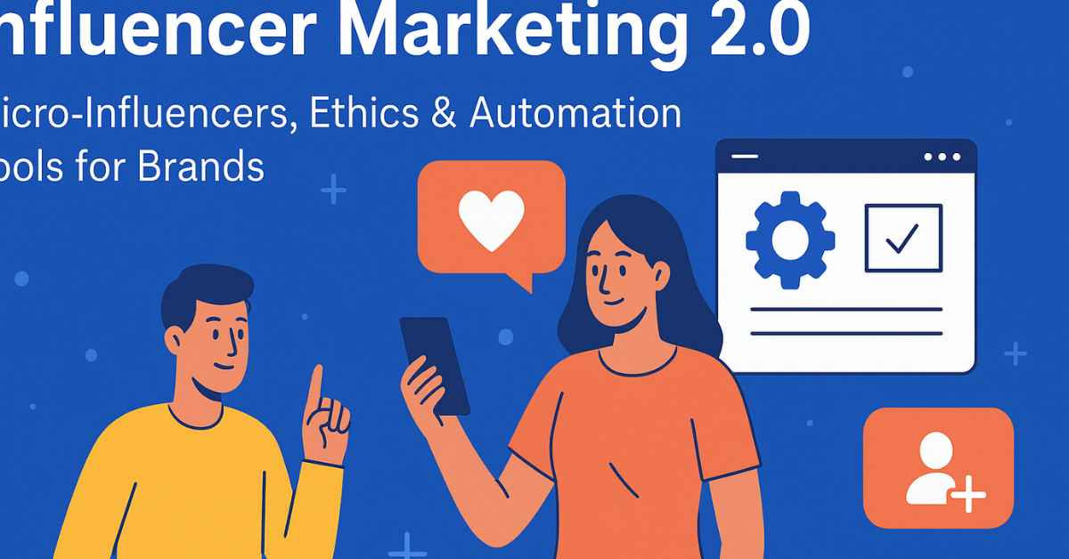 Influencer Marketing 2.0 – Micro-Influencers, Ethics & Automation Tools for Brand