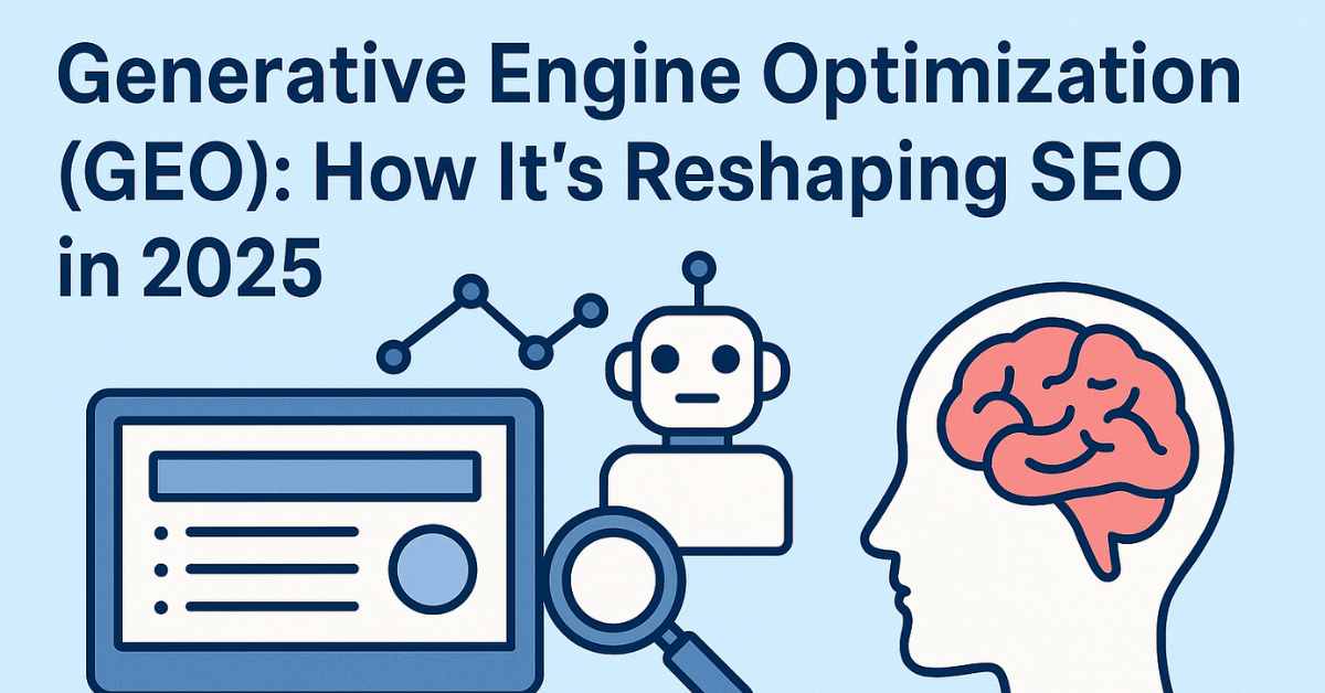Generative Engine Optimization (GEO): How It’s Reshaping SEO in 2025