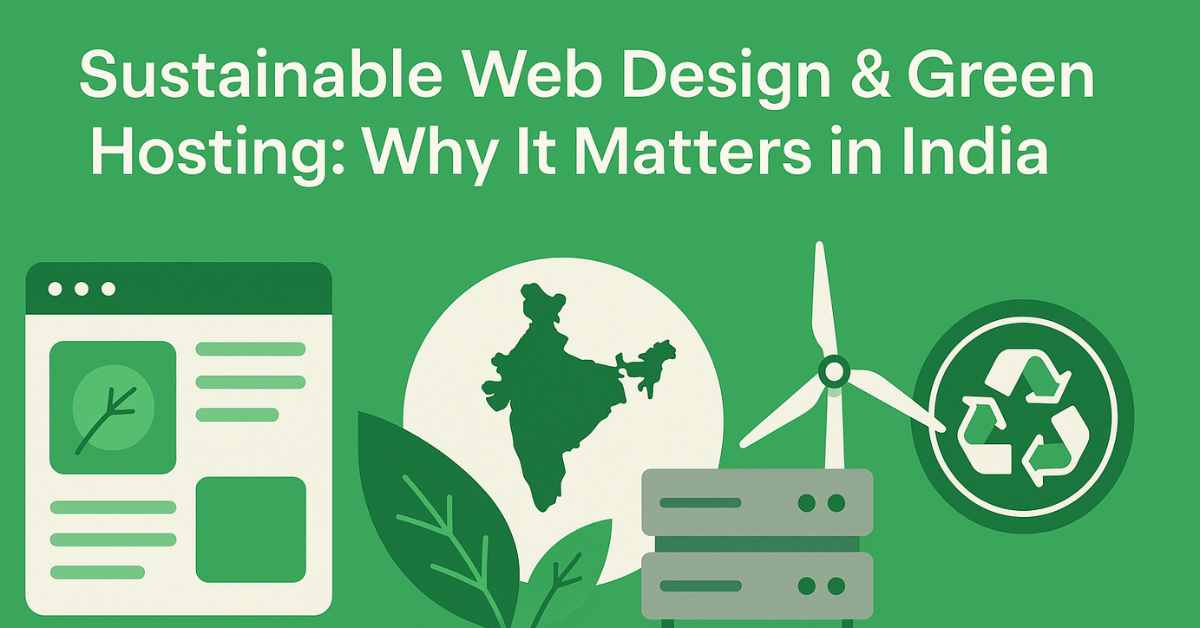 Sustainable Web Design & Green Hosting: Why It Matters in India