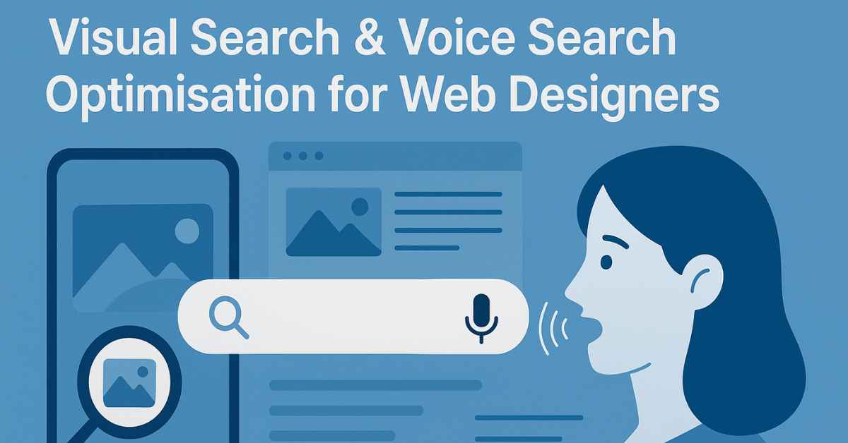 Visual Search & Voice Search Optimisation for Web Designers