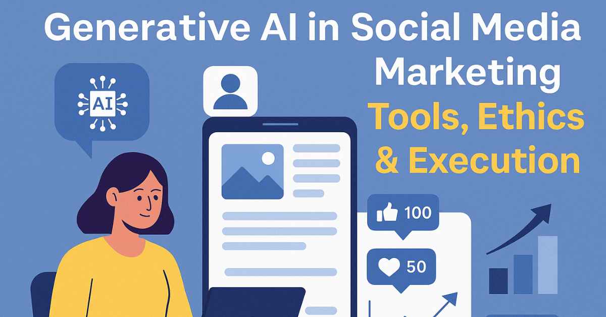 Generative AI in Social Media Marketing: Tools, Ethics & Execution