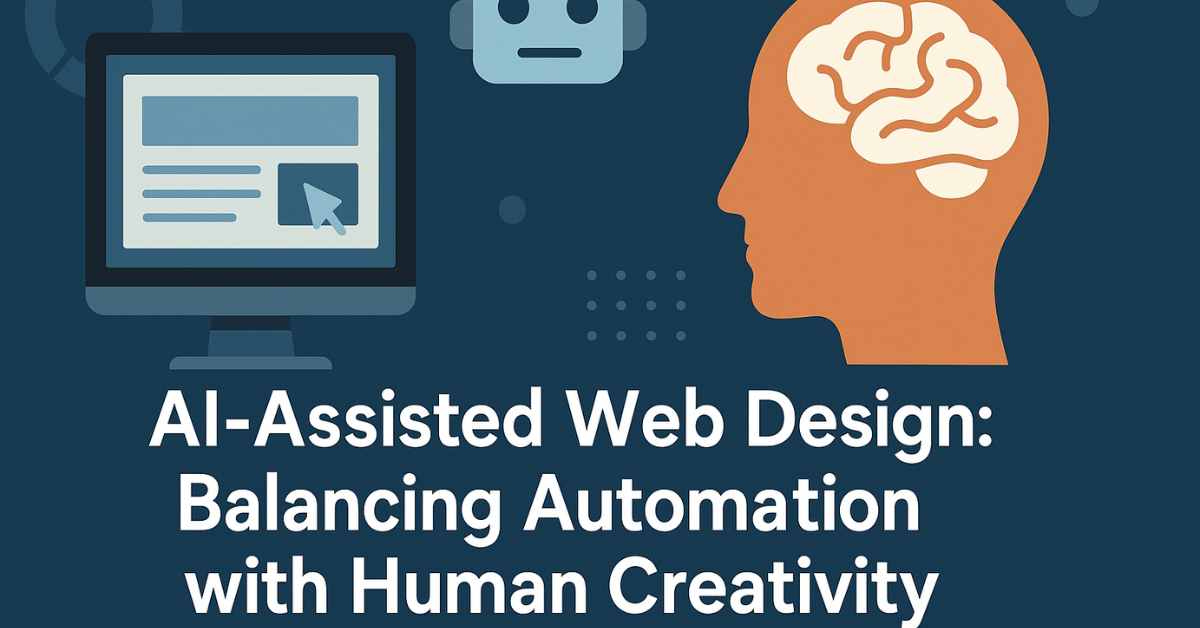 AI-Assisted Web Design: Balancing Automation with Human Creativity