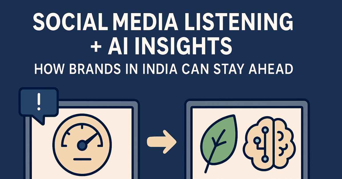 Social Media Listening AI Insights: How Brands in India Can Stay Ahead